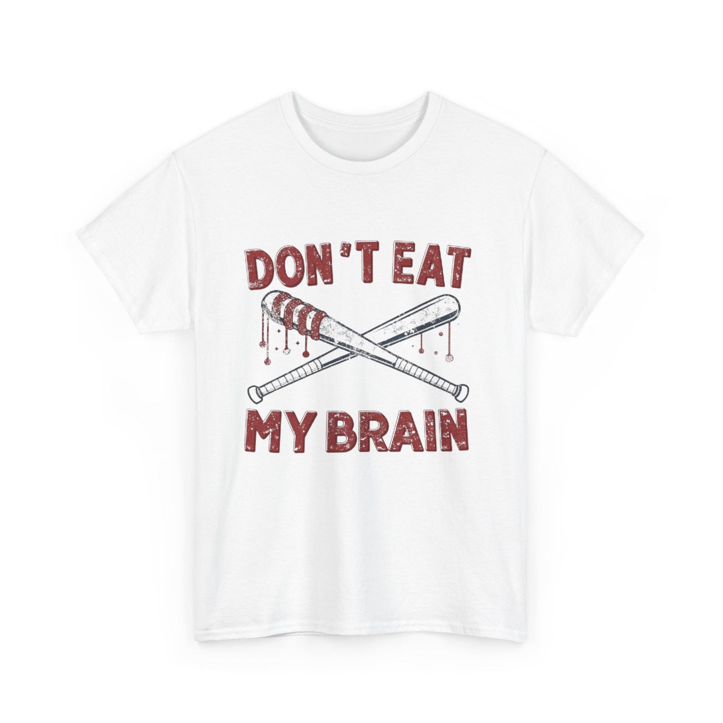 Funny Zombie-Themed Heavy Cotton Tee